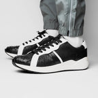 Lyon II Sneaker | Black & White