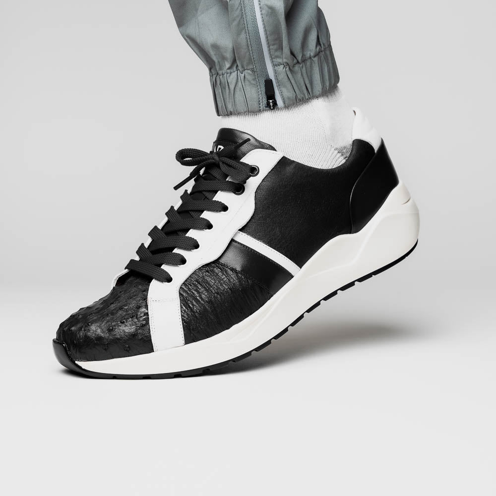 Lyon II Sneaker | Black & White