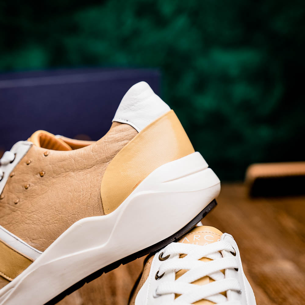 Lyon II Sneaker | Orix & White
