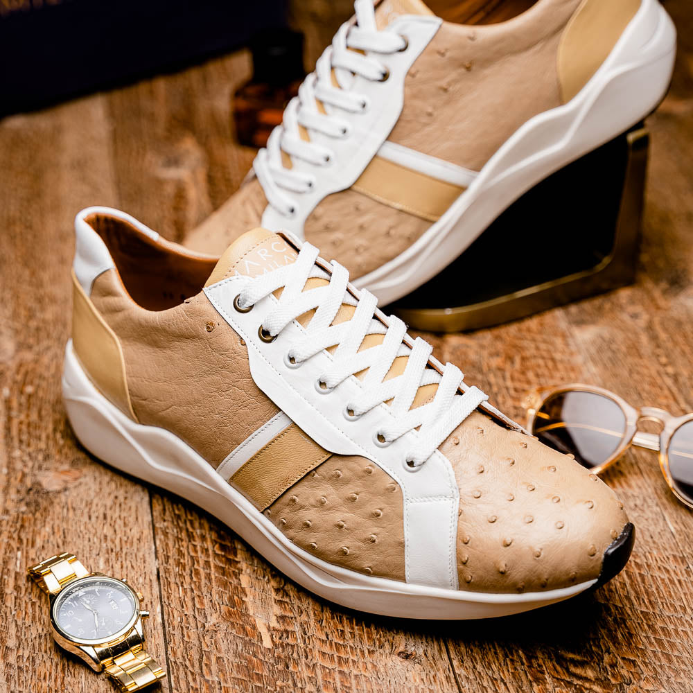 Lyon II Sneaker | Orix & White