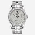 Tudor Classic Automatic Watch | Men | SS Silver + Silver Dial