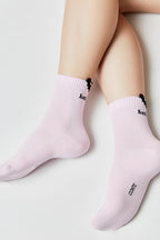 Conte Classic Cotton Socks 245 | Picot "Batgirl"