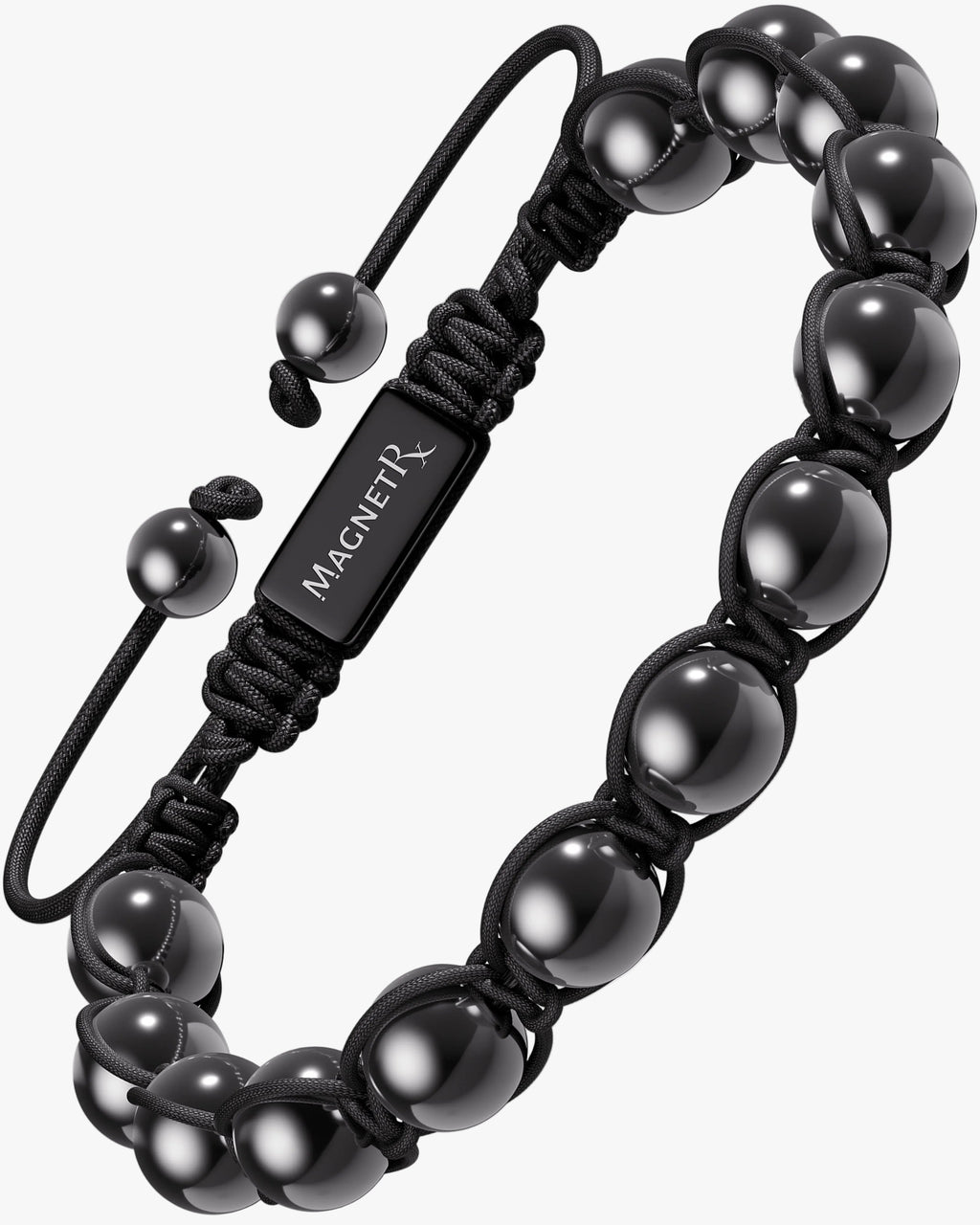 High Power Magnetic Hematite Bracelet Bali Style