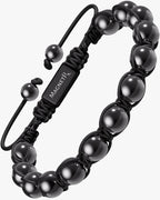High Power Magnetic Hematite Bracelet Bali Style
