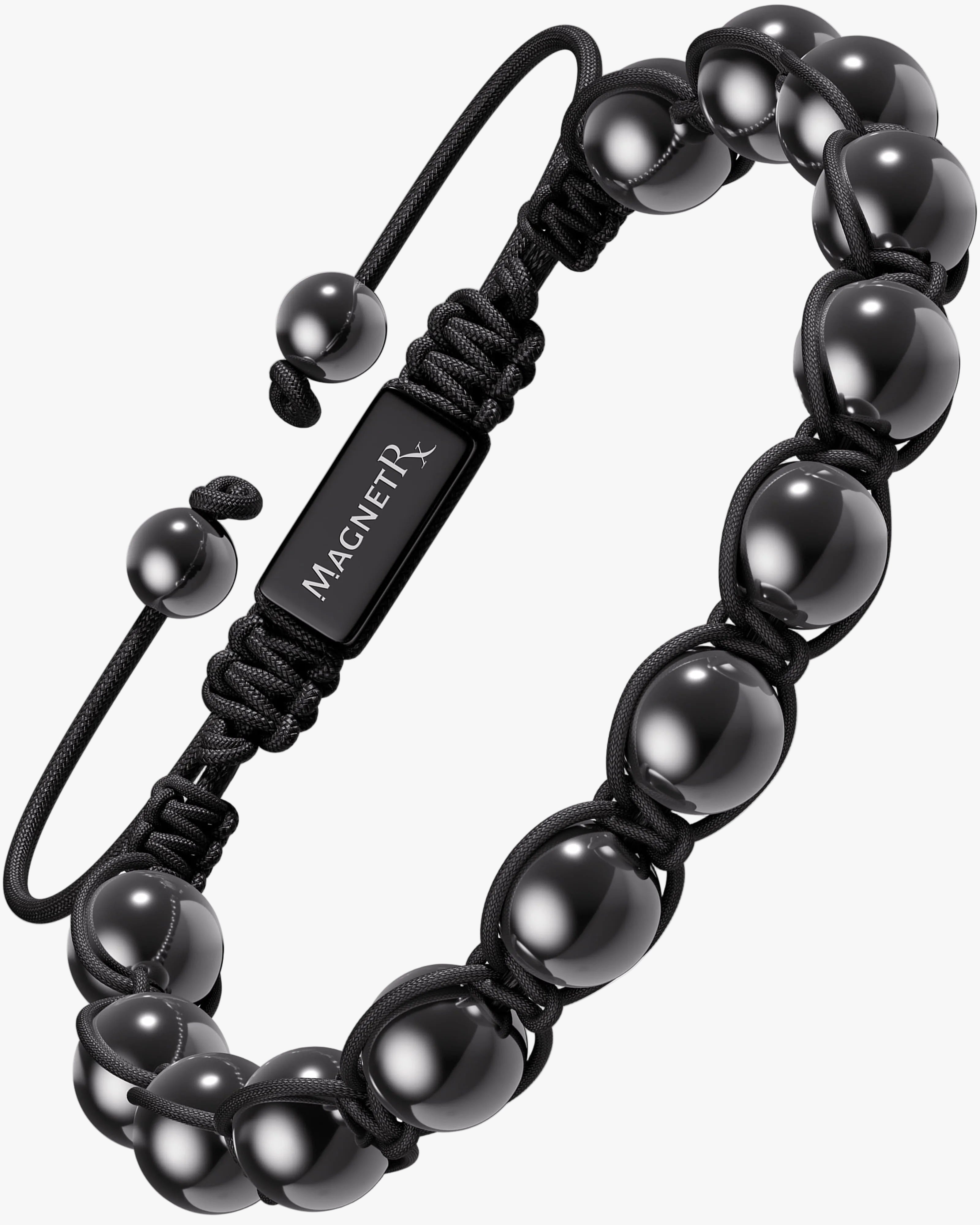 High Power Magnetic Hematite Bracelet Bali Style