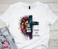 Man of Faith Graphic Tee | White
