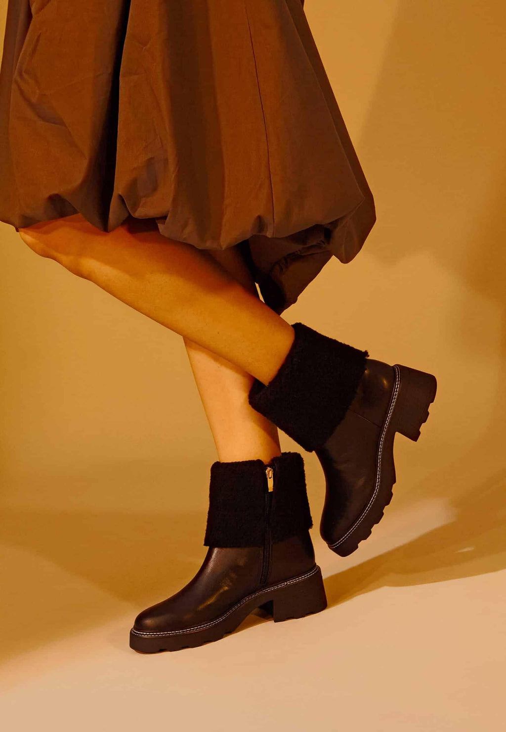 Mangará Andira Leather Ankle Boots