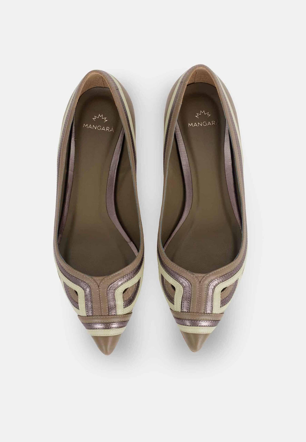 Mangará Leather Ballerinas