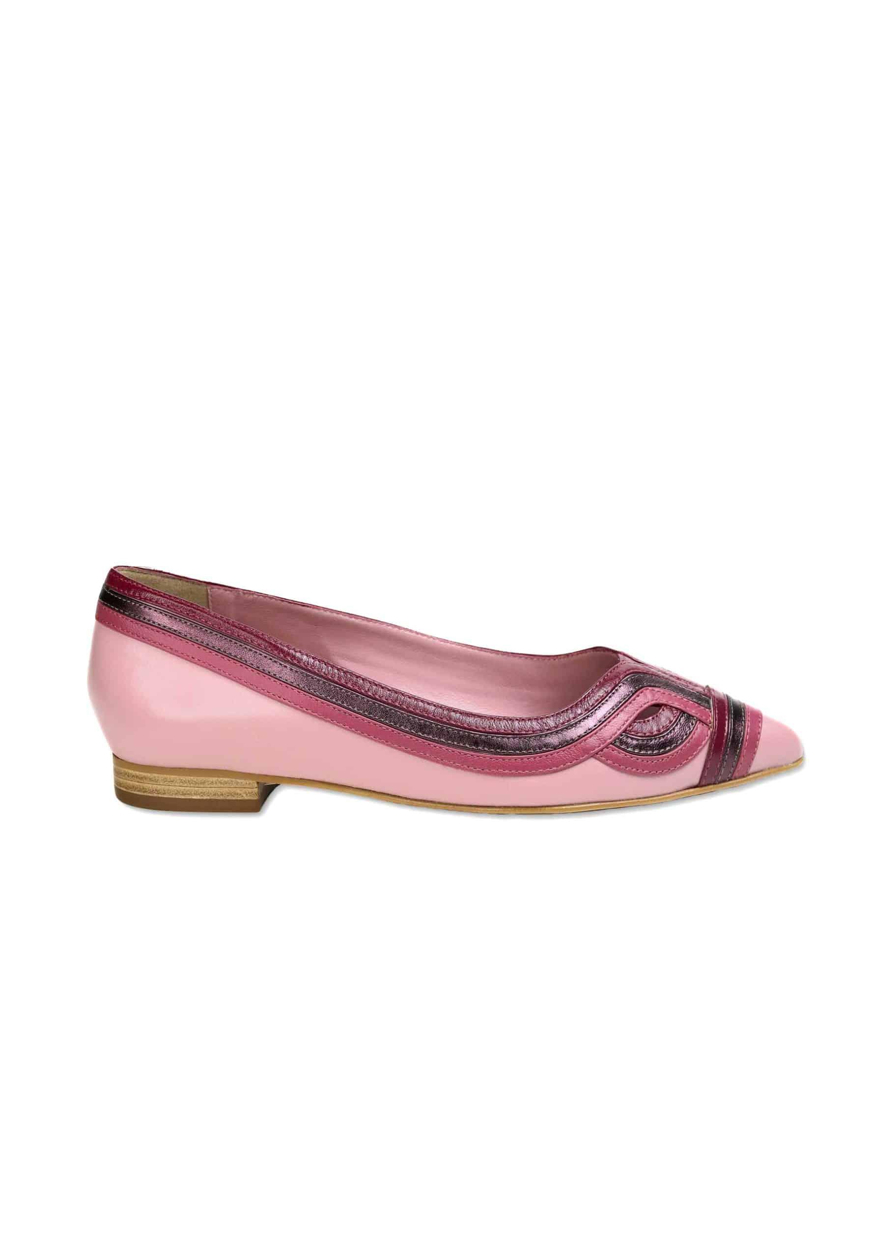 Mangará Leather Ballerinas