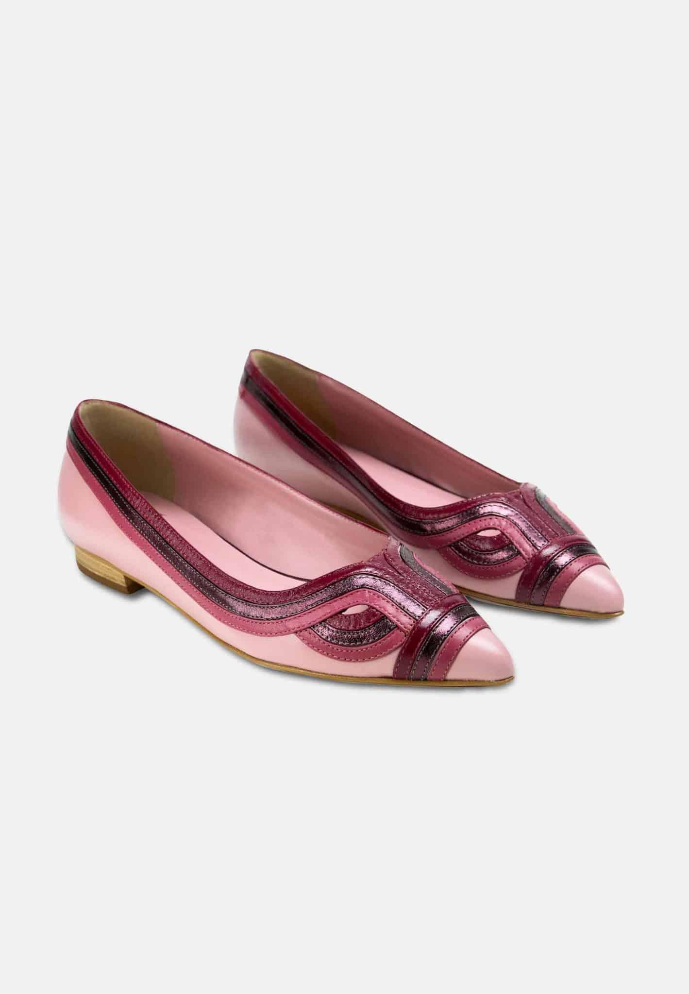 Mangará Leather Ballerinas