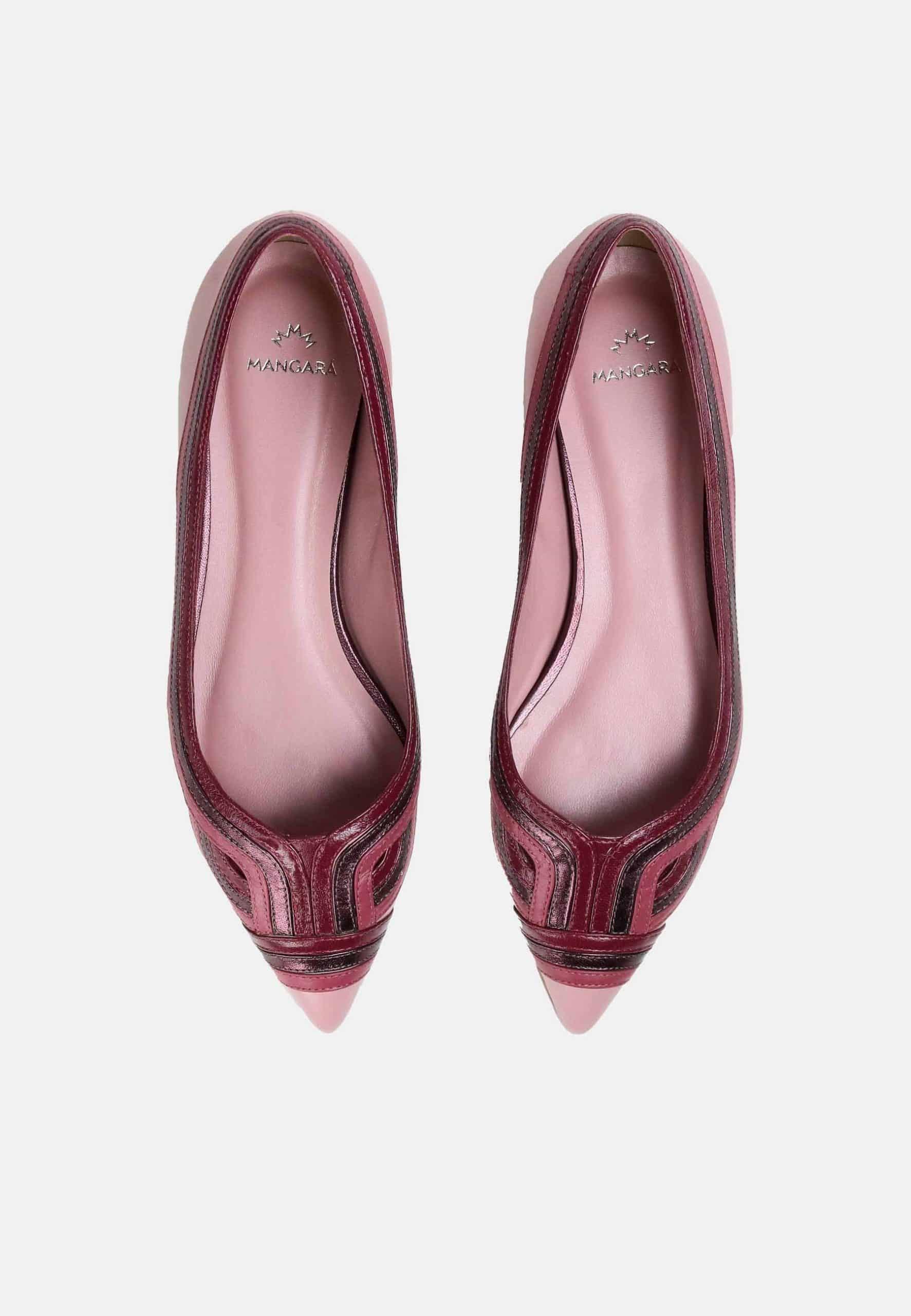 Mangará Leather Ballerinas