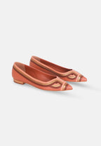 Mangará Leather Ballerinas