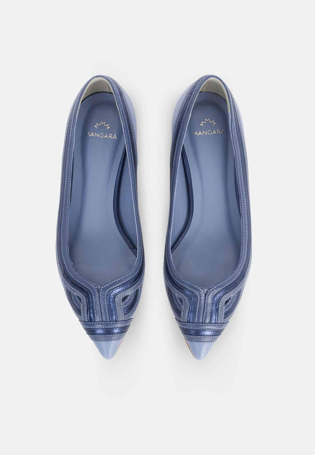 Mangará Leather Ballerinas