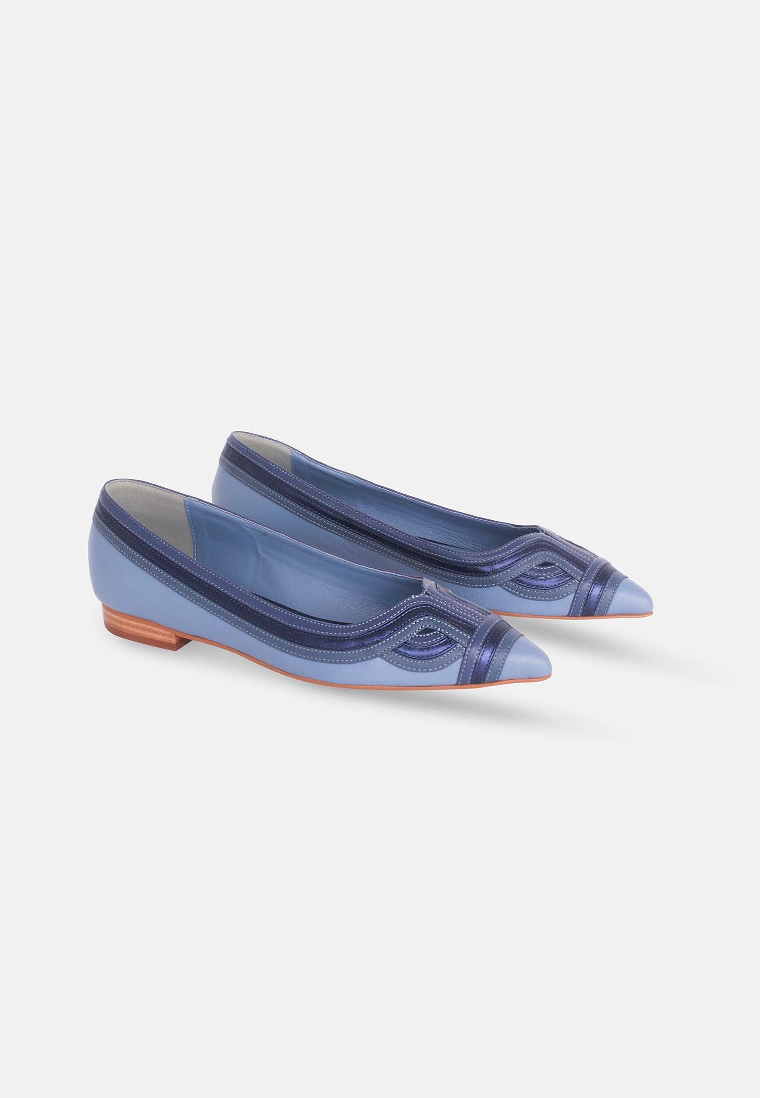 Mangará Leather Ballerinas