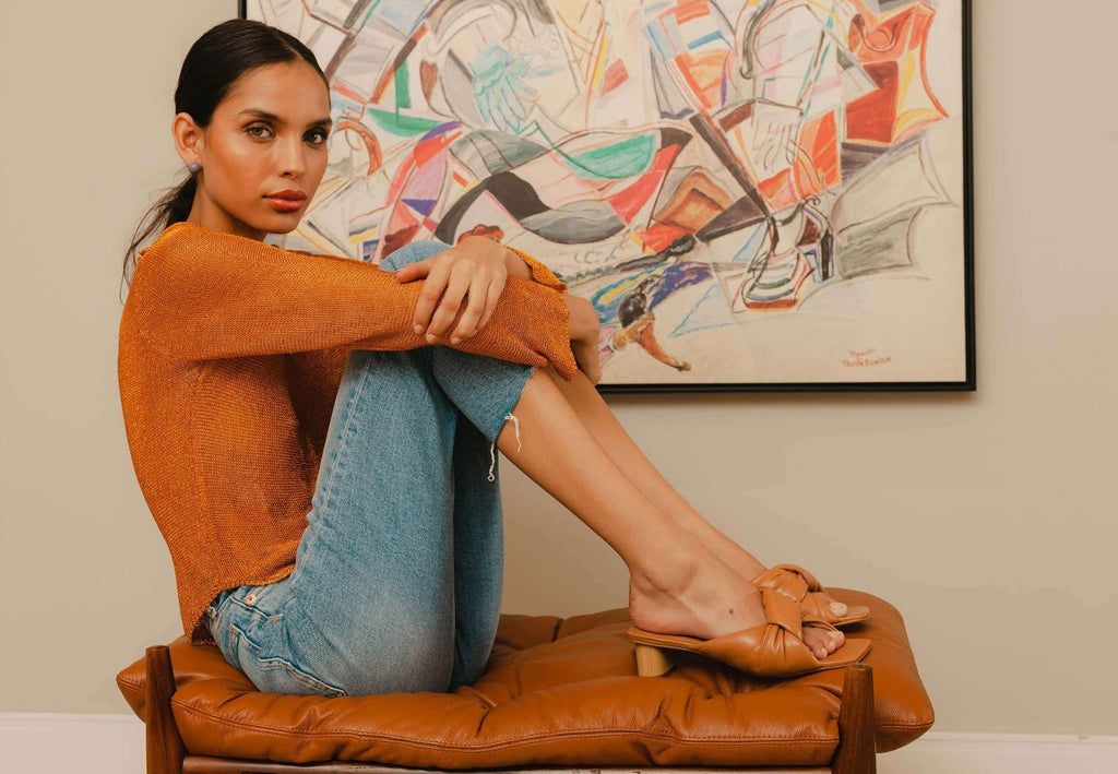 Mangará Caroba Mules Block Heel