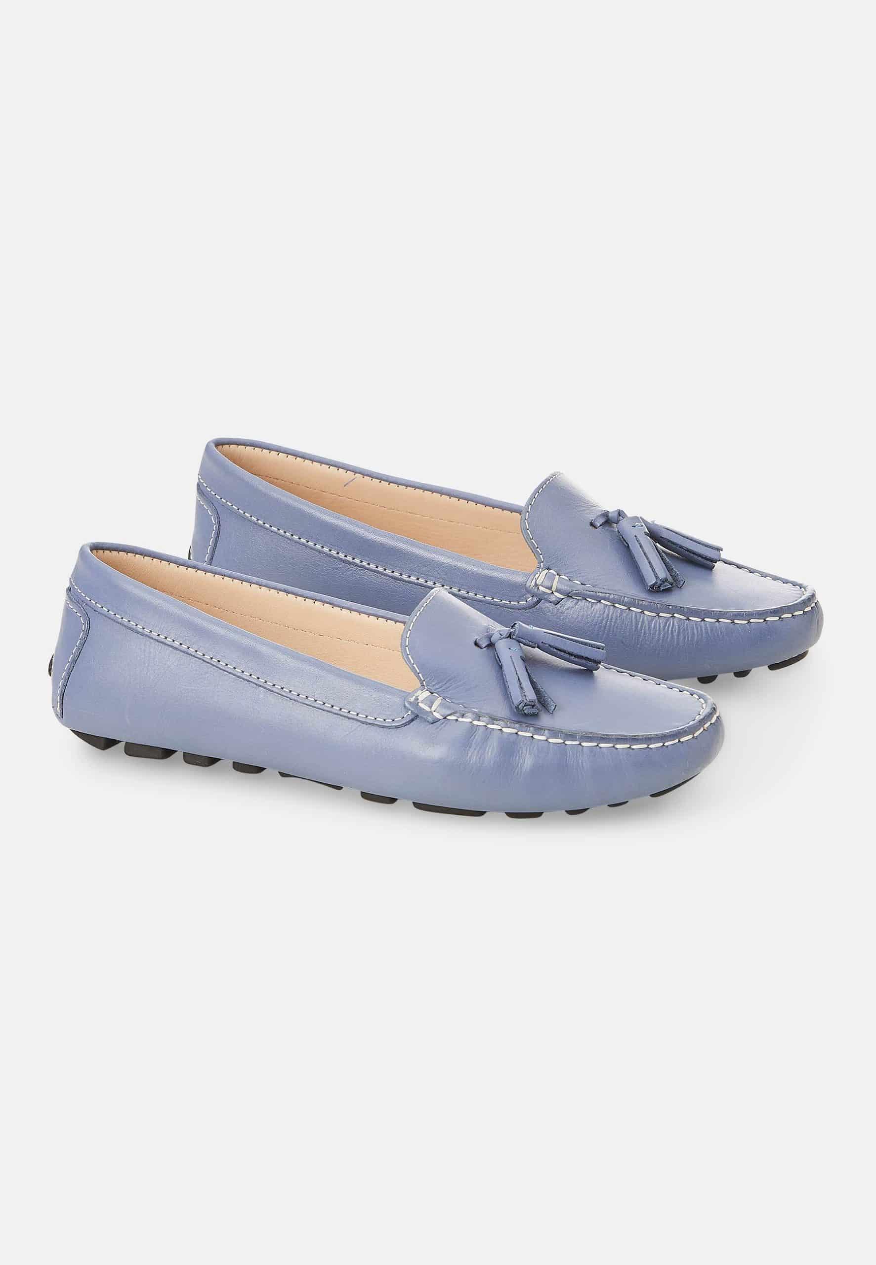 Mangará Calf Leather Loafers | Driving Moccasins with Tassel Detail