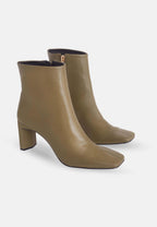 Mangará Senna Goat Leather Boots | 7.6 cm Block Heel