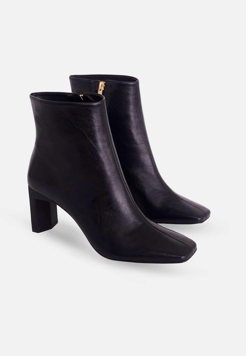 Mangará Senna Goat Leather Boots | 7.6 cm Block Heel