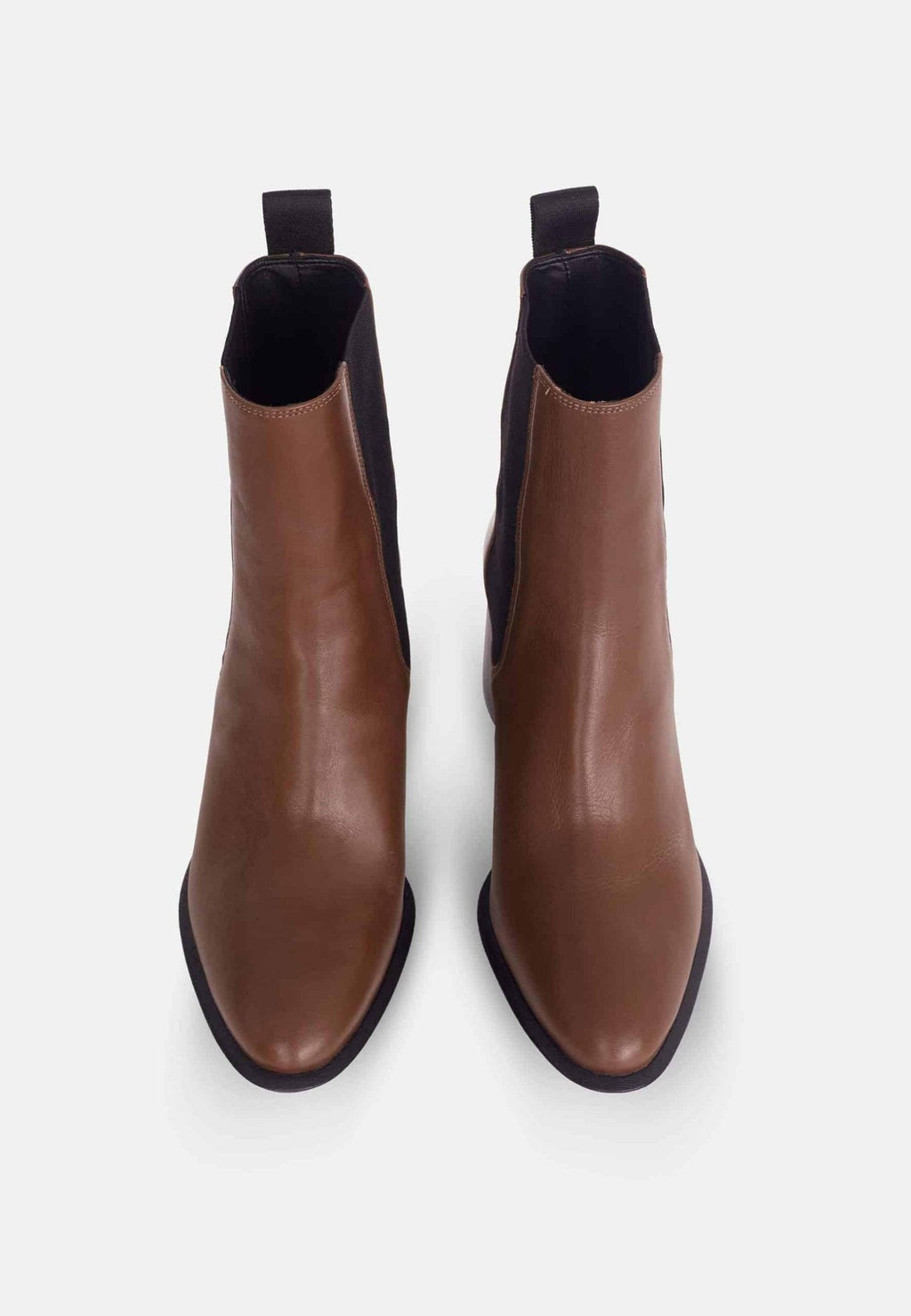 Mangara Leather Ankle Boots Canna