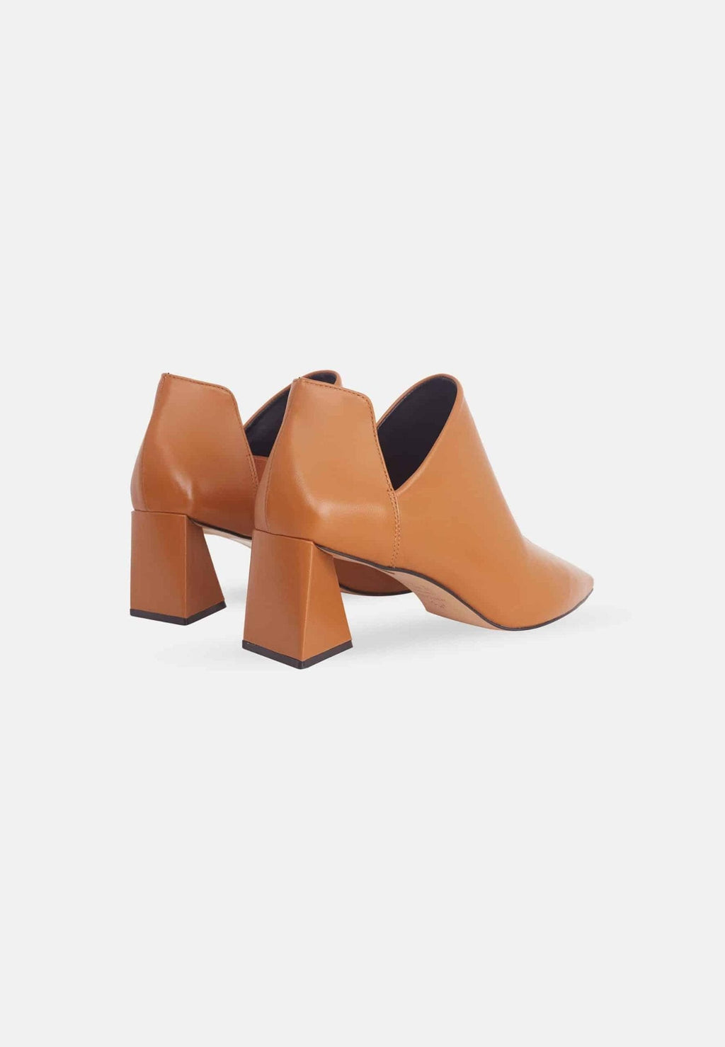 Mangara Green Sheepskin Leather Ankle Boots Maranta