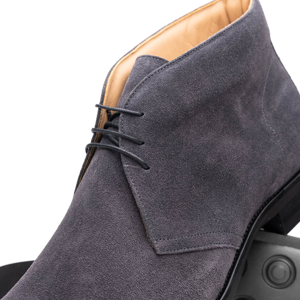 MARCO Suede Calfskin Chukka Boot | Grey