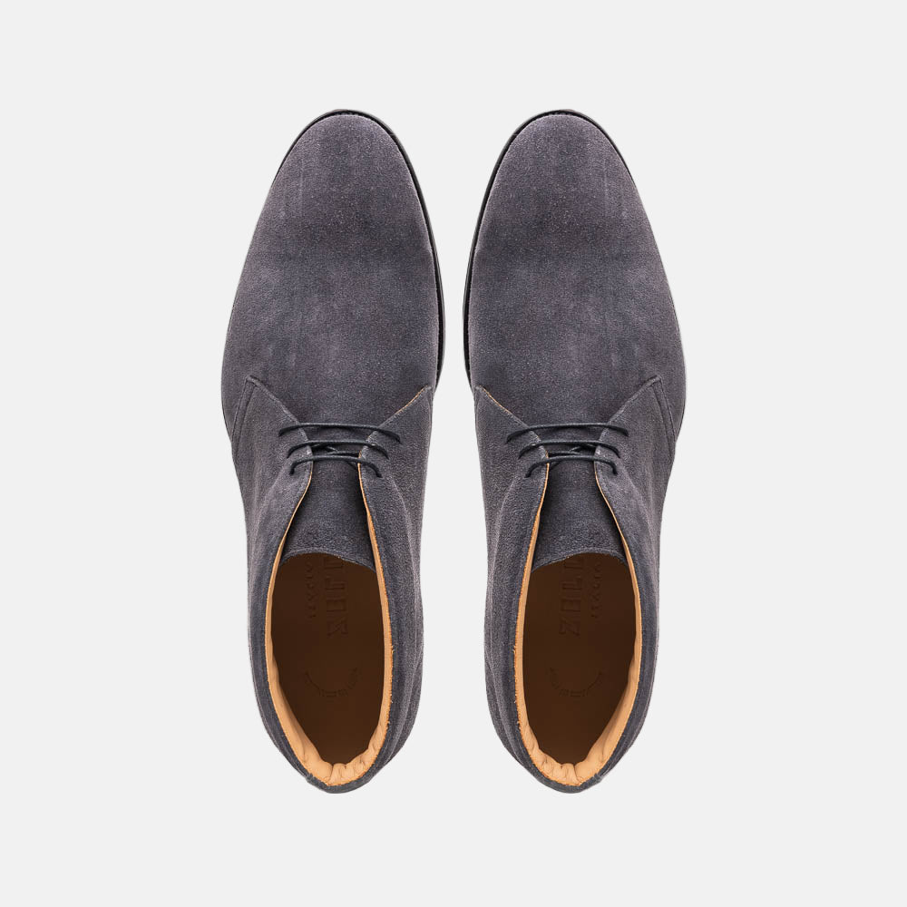 MARCO Suede Calfskin Chukka Boot | Grey