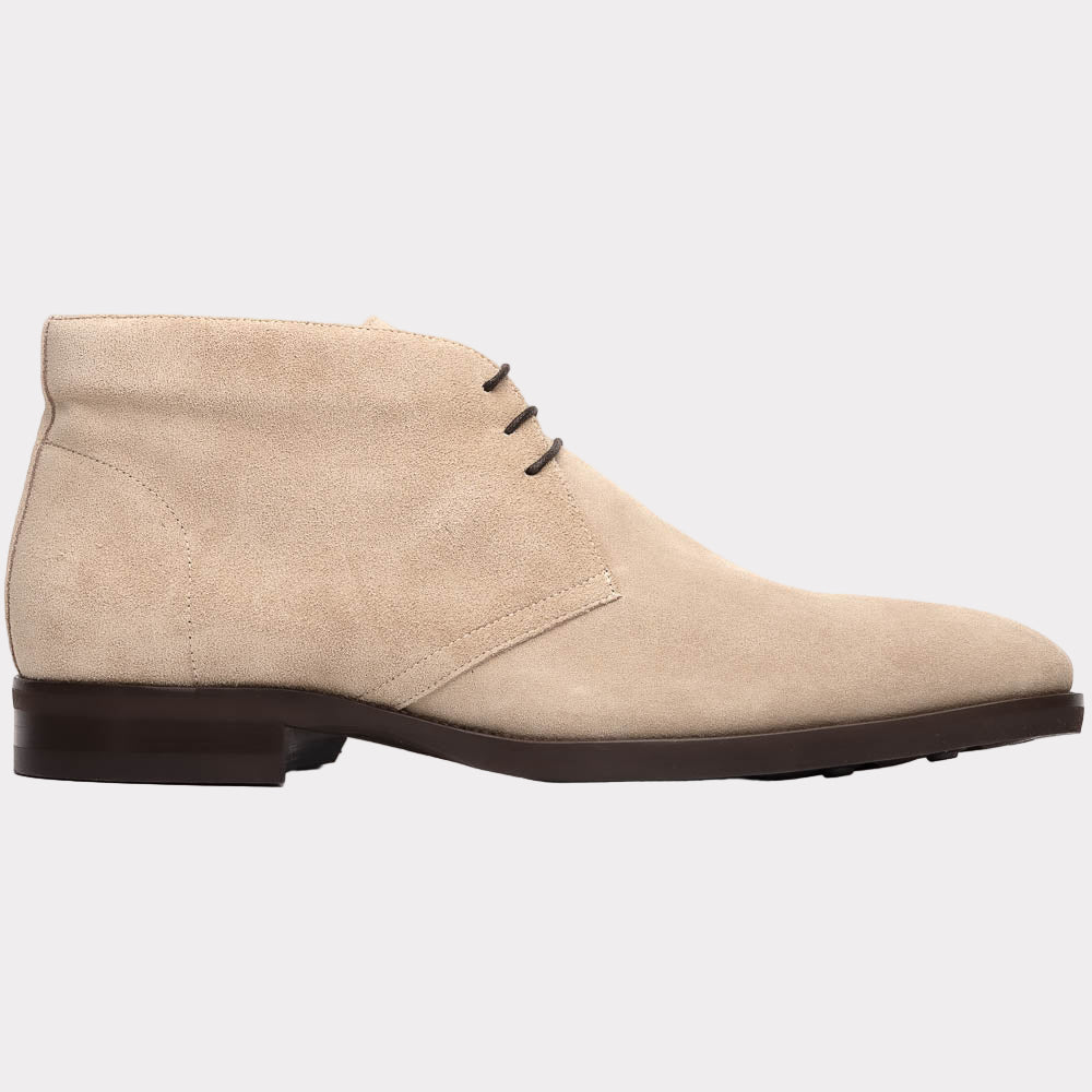 MARCO Suede Calfskin Chukka Boot Sand
