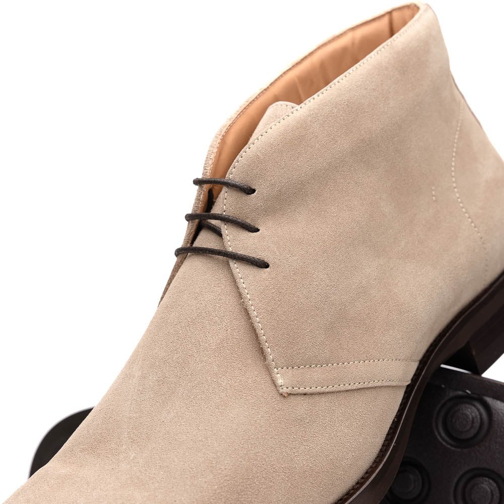 MARCO Suede Calfskin Chukka Boot Sand