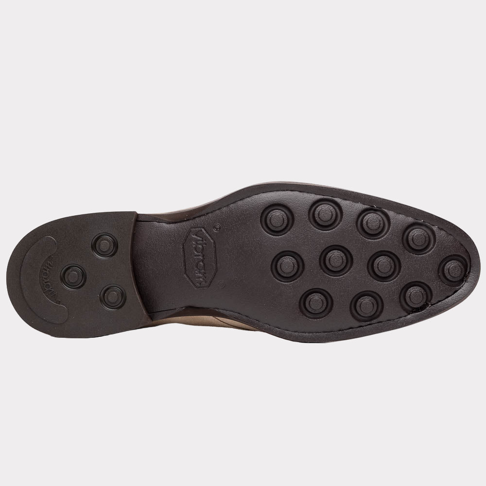 MARCO Suede Calfskin Chukka Boot Sand