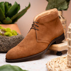 MARCO Suede Calfskin Chukka Boot | Tobacco