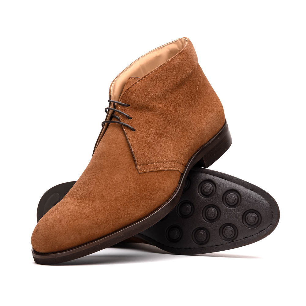 MARCO Suede Calfskin Chukka Boot | Tobacco