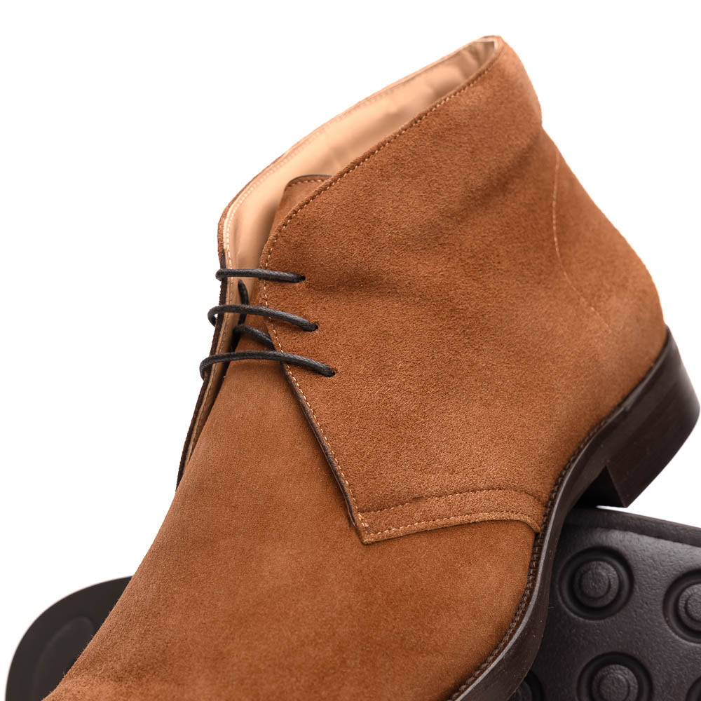MARCO Suede Calfskin Chukka Boot | Tobacco
