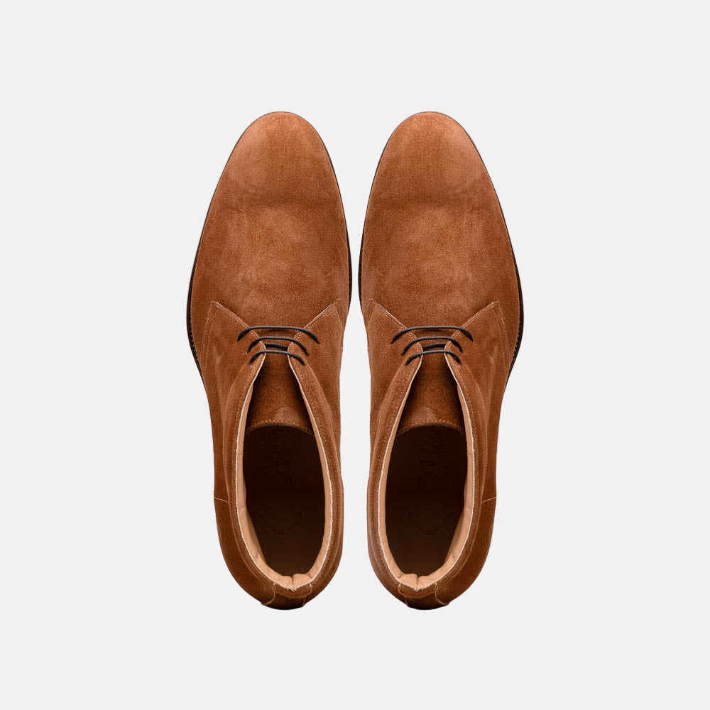 MARCO Suede Calfskin Chukka Boot | Tobacco
