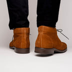 MARCO Suede Calfskin Chukka Boot | Tobacco