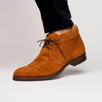 MARCO Suede Calfskin Chukka Boot | Tobacco