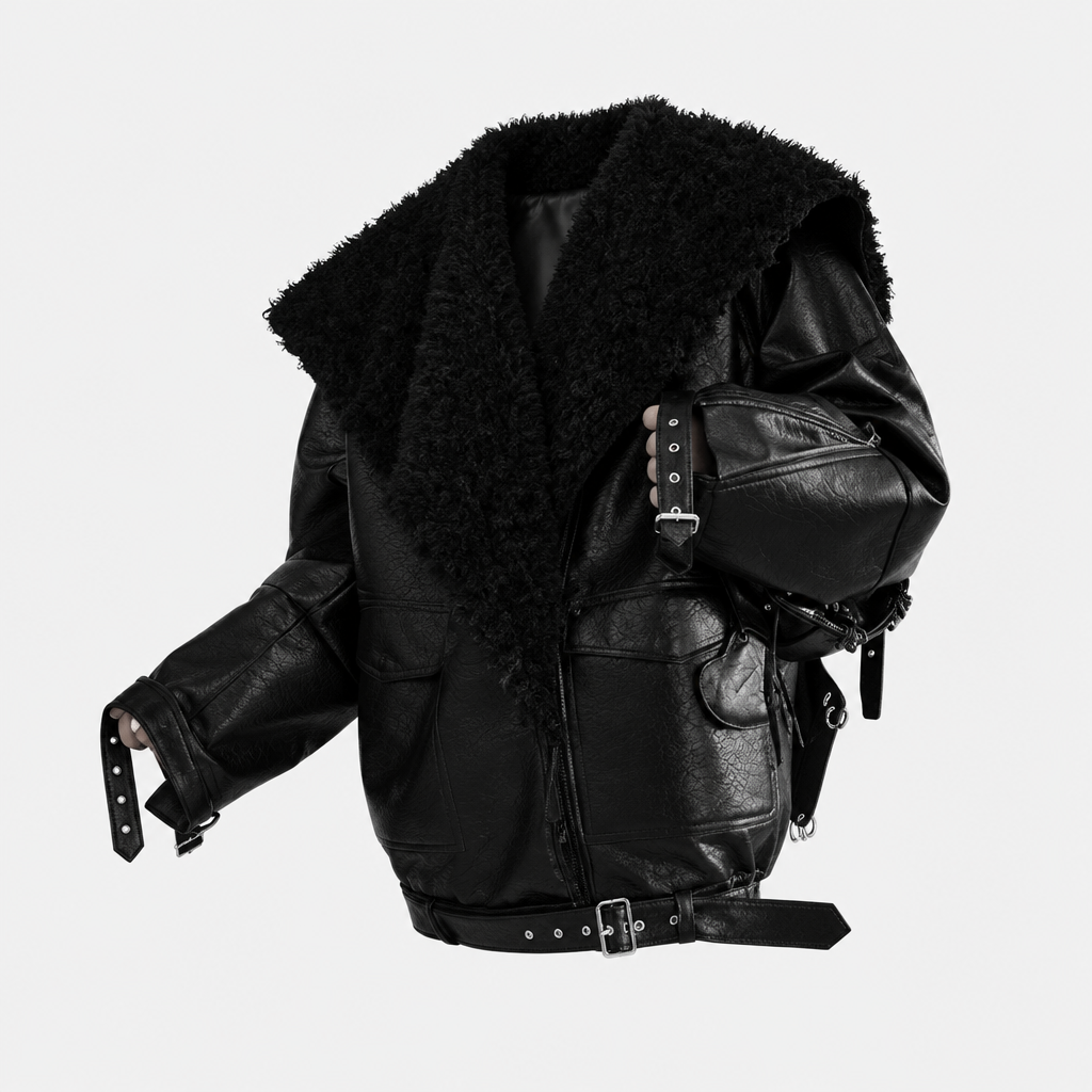 Pumaba Fuzz Motorcycle Jacket