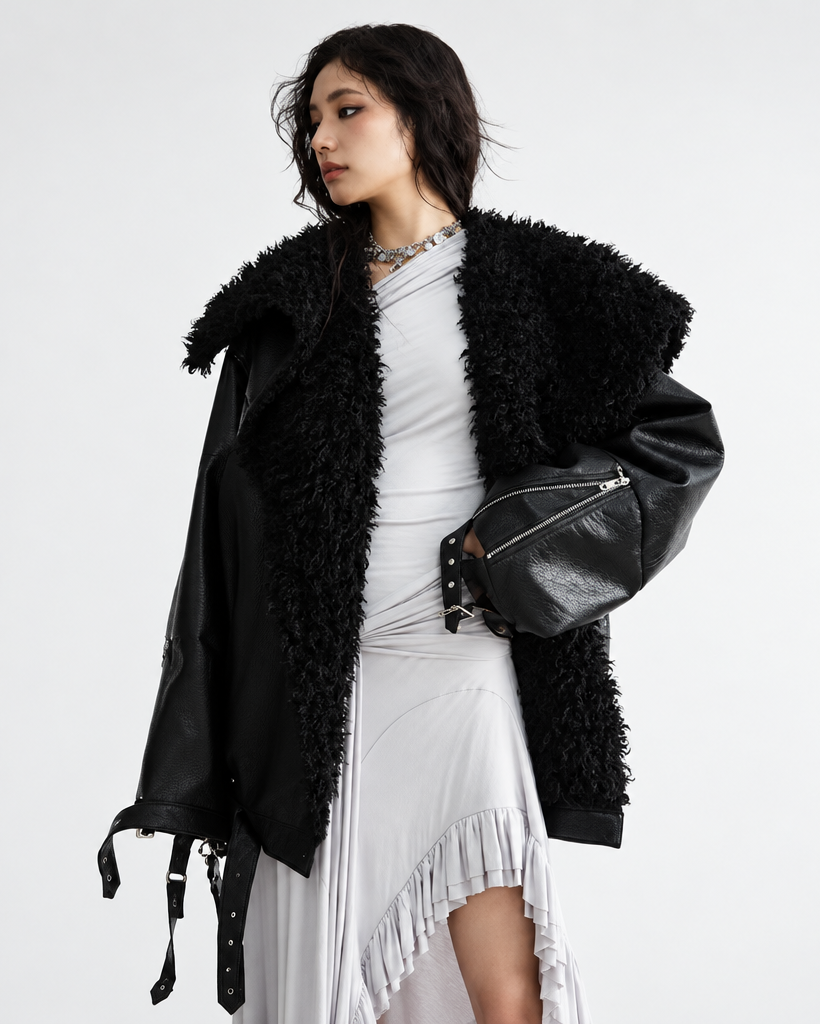 Pumaba Fuzz Motorcycle Jacket
