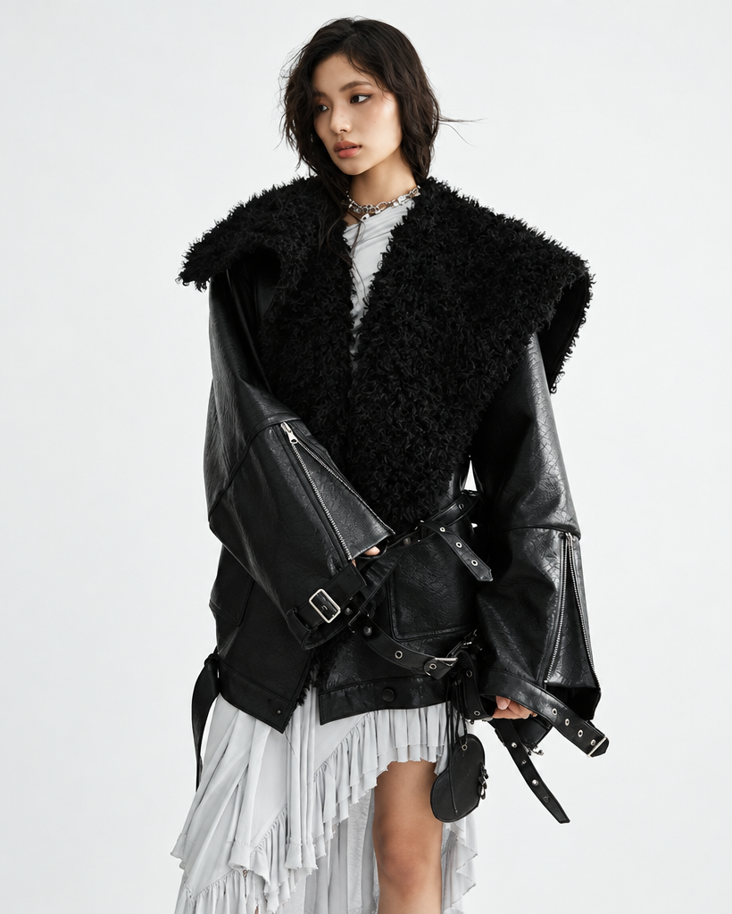 Pumaba Fuzz Motorcycle Jacket