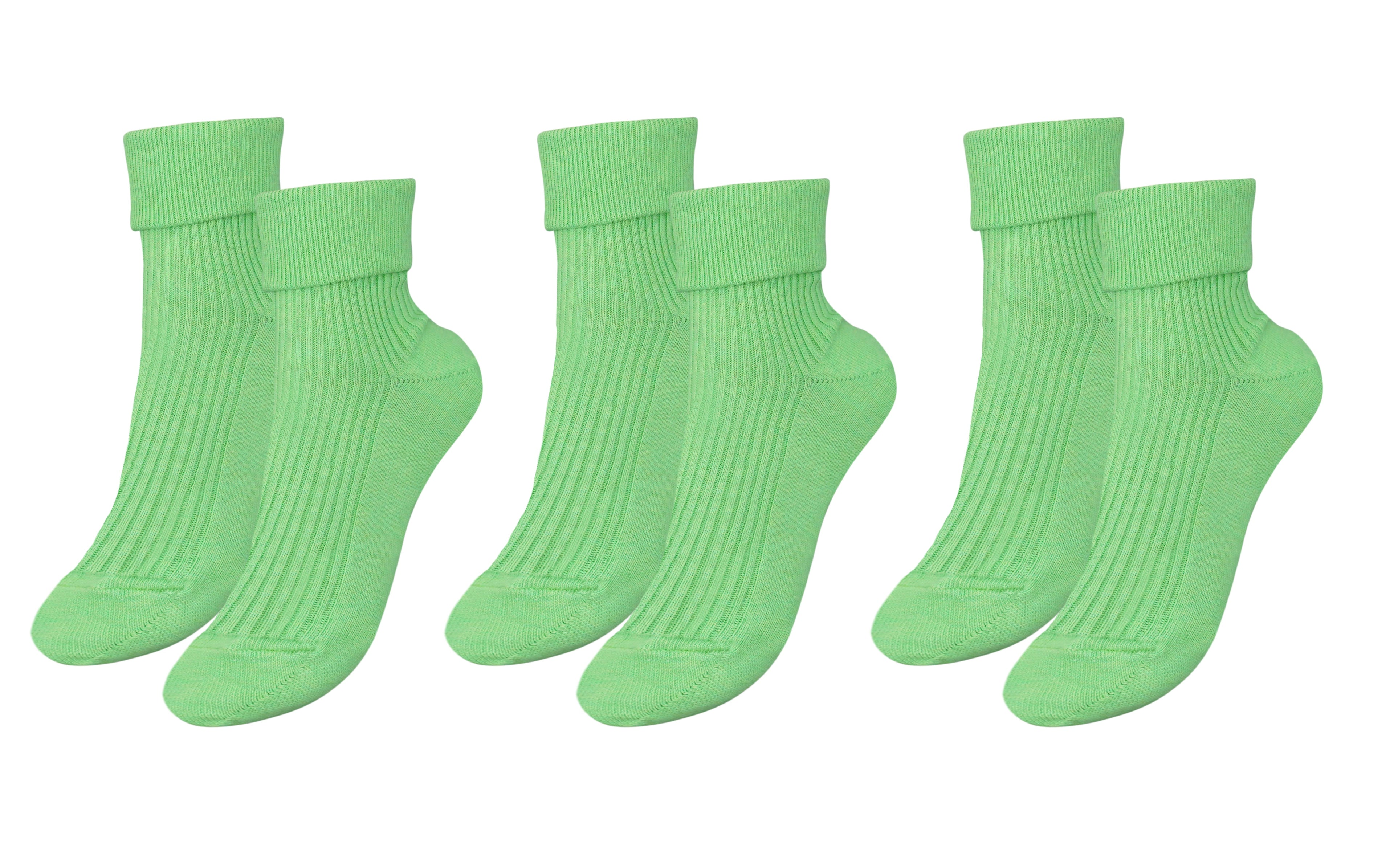 Tittimitti® 100% Organic Combed Cotton Luxury Women's Socks | 3-Pack