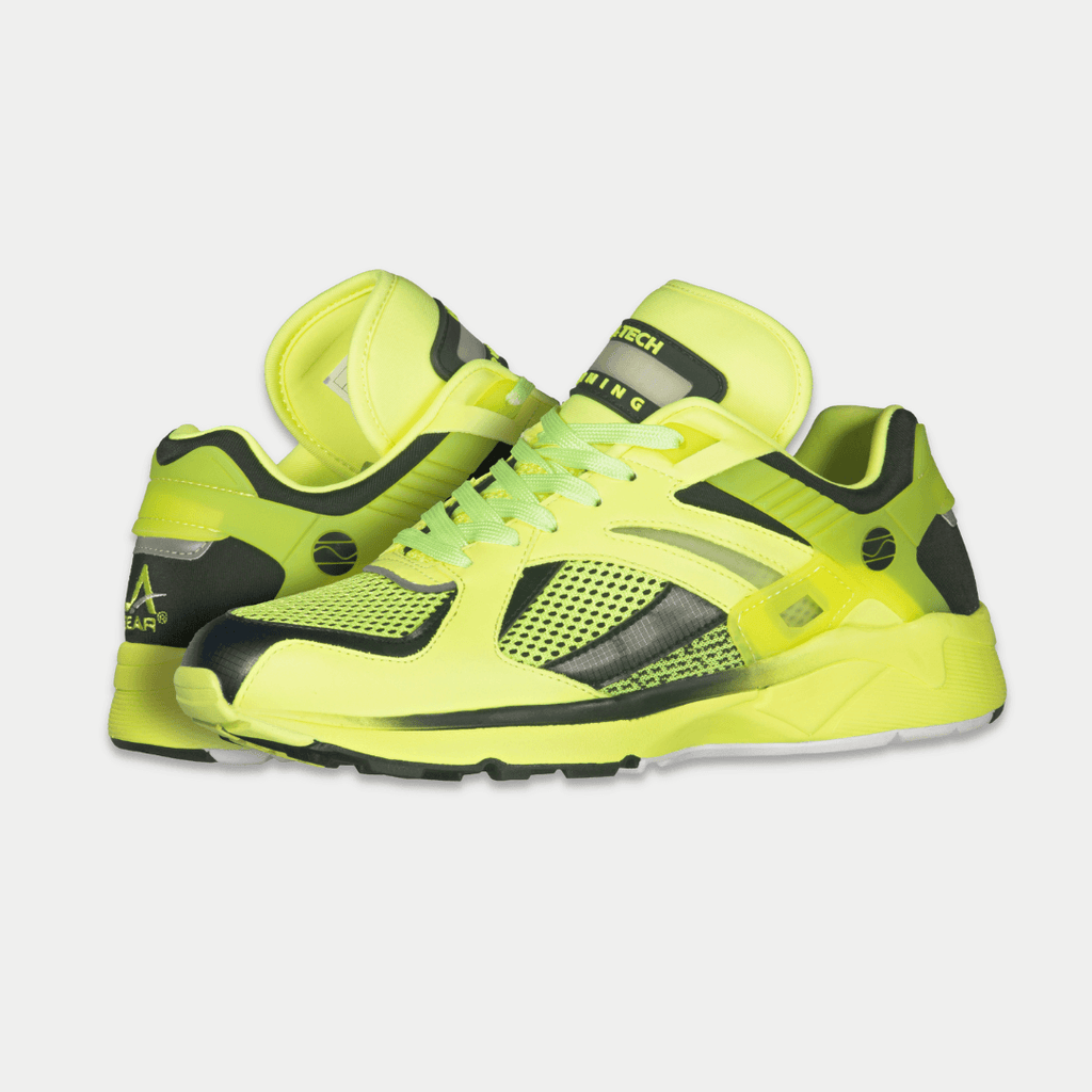 LA Gear Men's Catapult Low Top Sneaker Yellow/Black