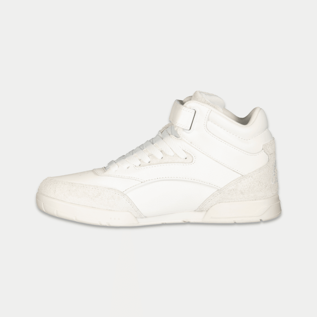 LA Gear Men's High Top Flame Sneakers White
