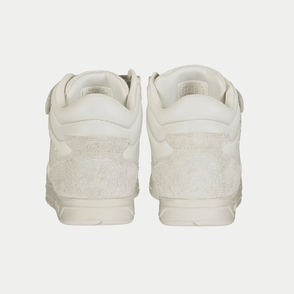 LA Gear Men's High Top Flame Sneakers White