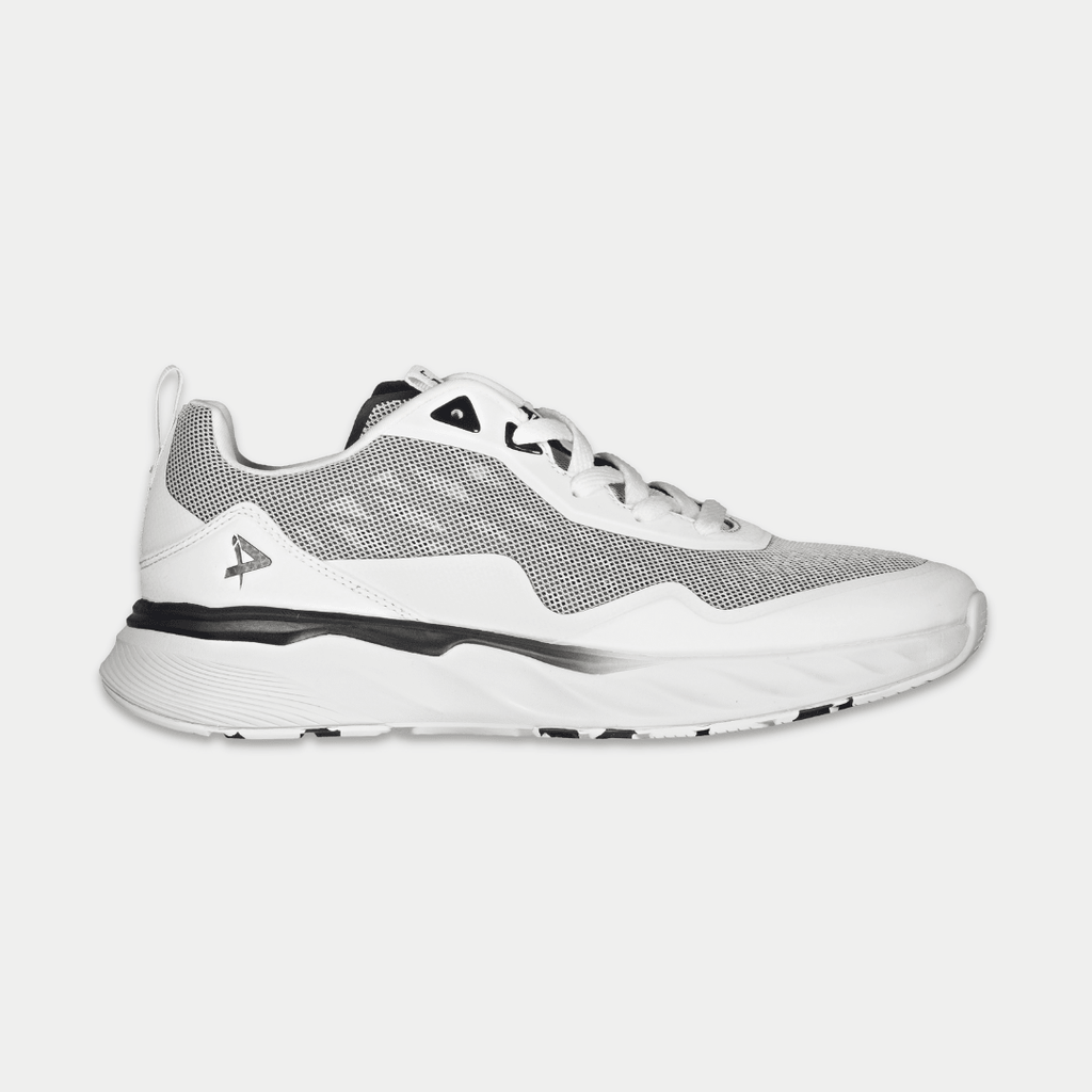 LA Gear Men's Highland Lowtop Sneaker White/Black