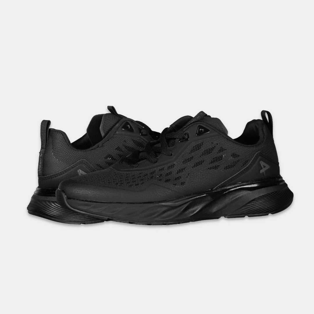 LA Gear Men's Highland Lowtop Sneaker Black