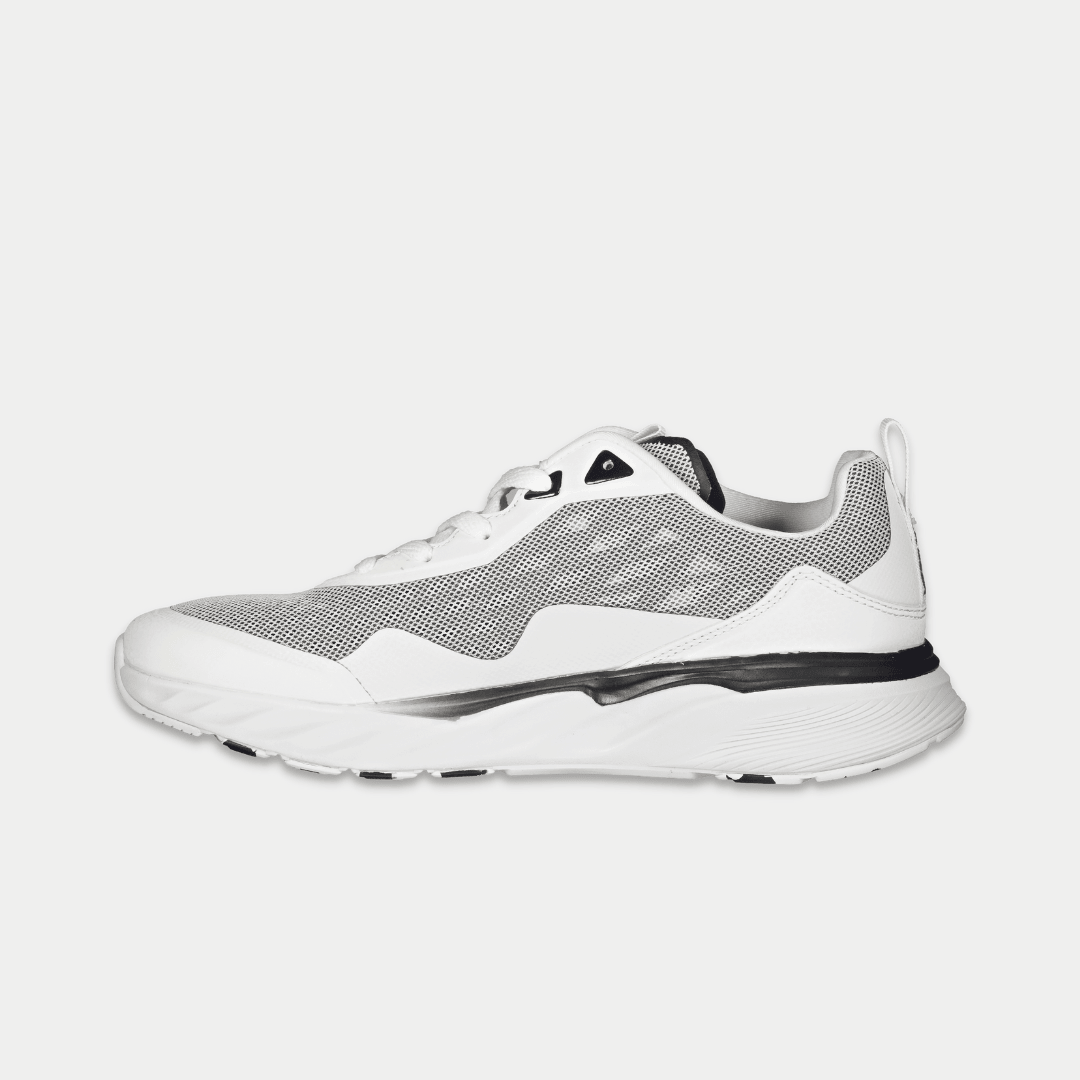 LA Gear Men's Highland Lowtop Sneaker White/Black
