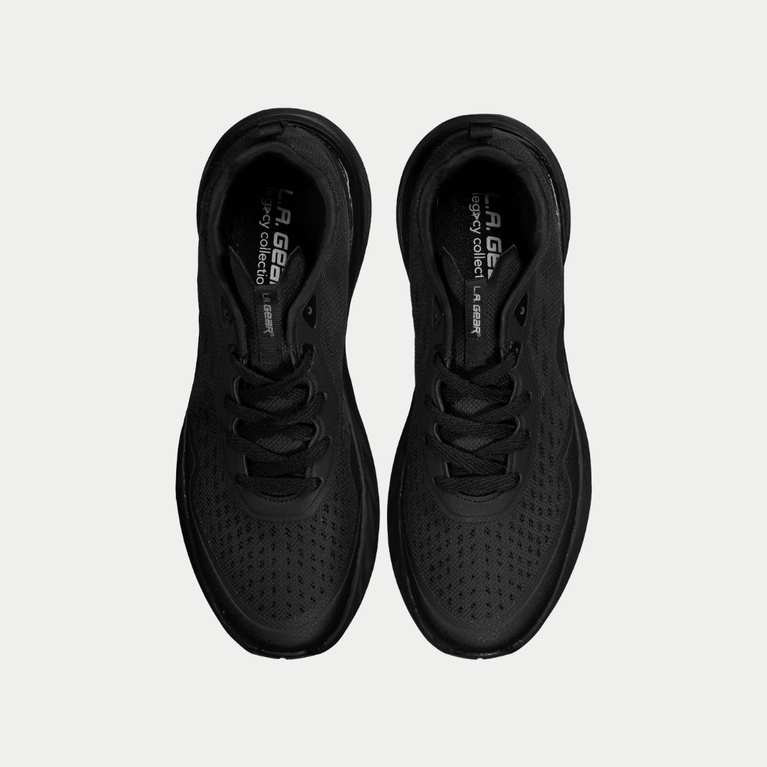 LA Gear Men's Highland Lowtop Sneaker Black