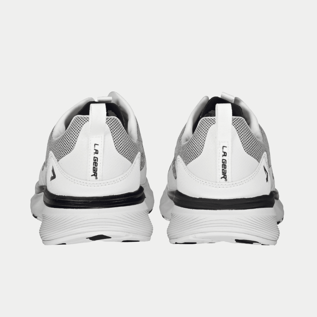 LA Gear Men's Highland Lowtop Sneaker White/Black