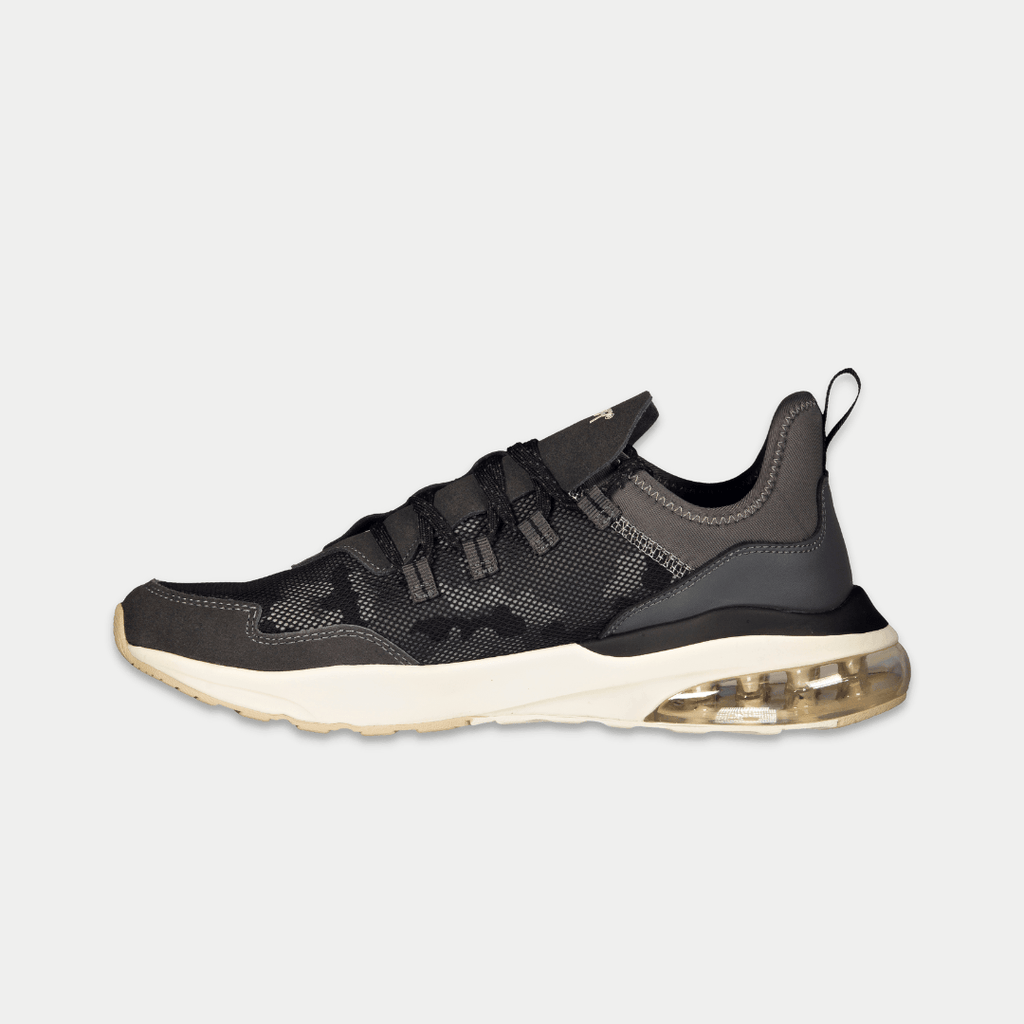 LA Gear Men's Runyon Lowtop Sneaker Black/Grey