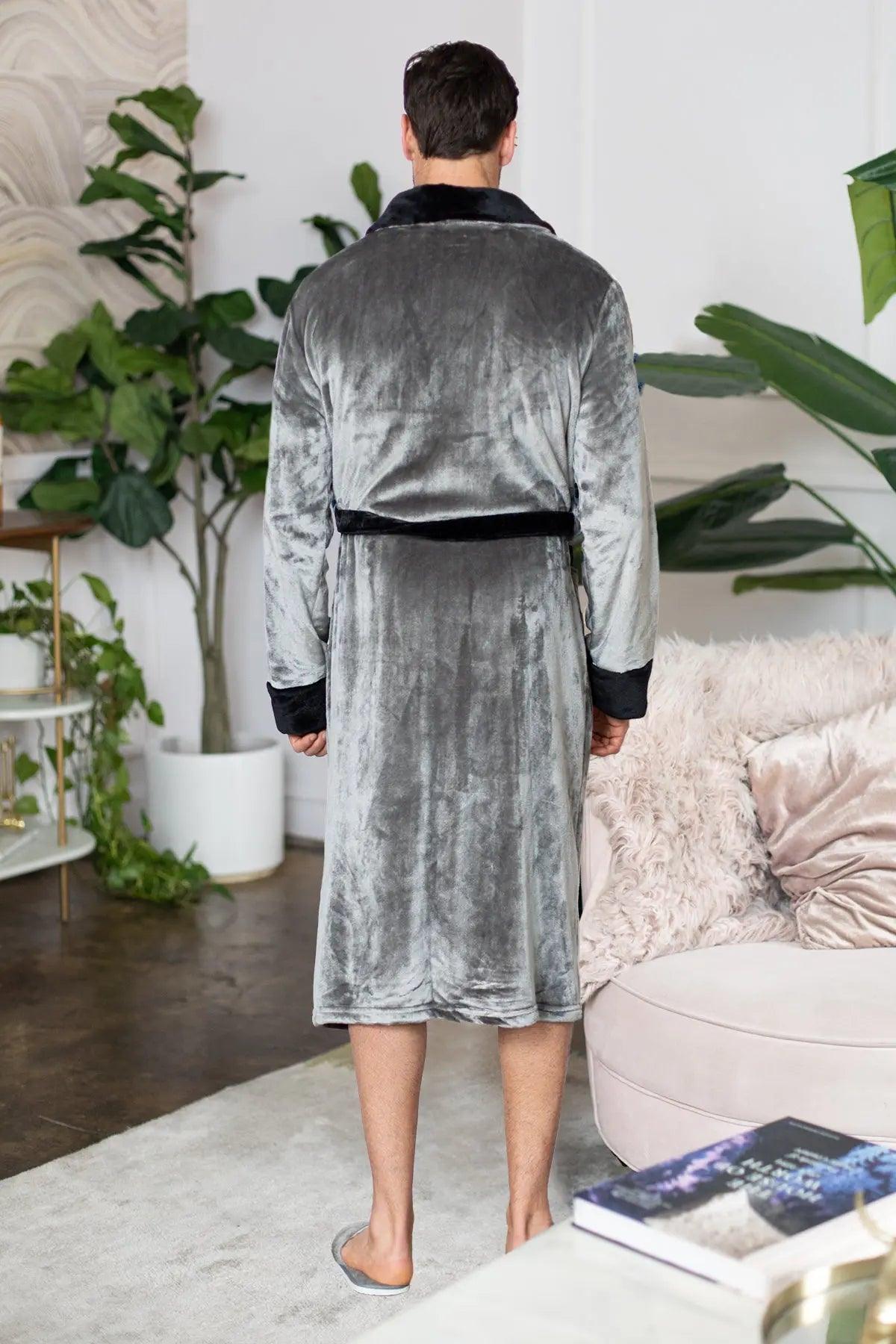 Cozy Mens Plush Robes