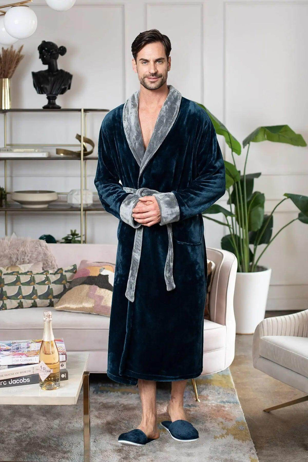 Cozy Mens Plush Robes